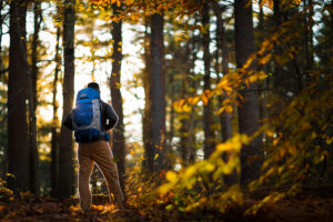 osprey backpack in massachuestts new hampshire vermont photographed by boston outdoor adventure photographer nicole loeb