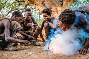 hadzabe bushmen in tanzania safari photographed by boston travel photographer nicole loeb